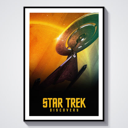 Flex Designs Poster Star Trek Discovery 8 x 10" Home Goods - TV Show 2017 TV Show Poster