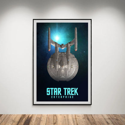 Flex Designs Poster Star Trek Enterprise 5 x 7" Home Goods - TV Show 2001 TV Show Poster