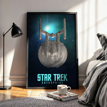 Flex Designs Poster Star Trek Enterprise 5 x 7" Home Goods - TV Show 2001 TV Show Poster