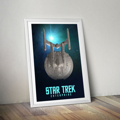 Flex Designs Poster Star Trek Enterprise 8 x 10" Home Goods - TV Show 2001 TV Show Poster
