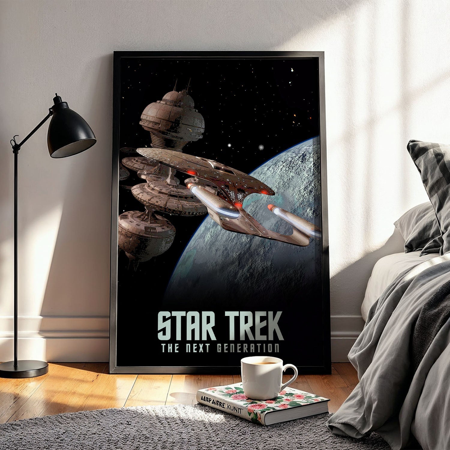 Flex Designs Poster Star Trek The Next Generation 5 x 7" Home Goods - TV Show 1987 TV Show Poster