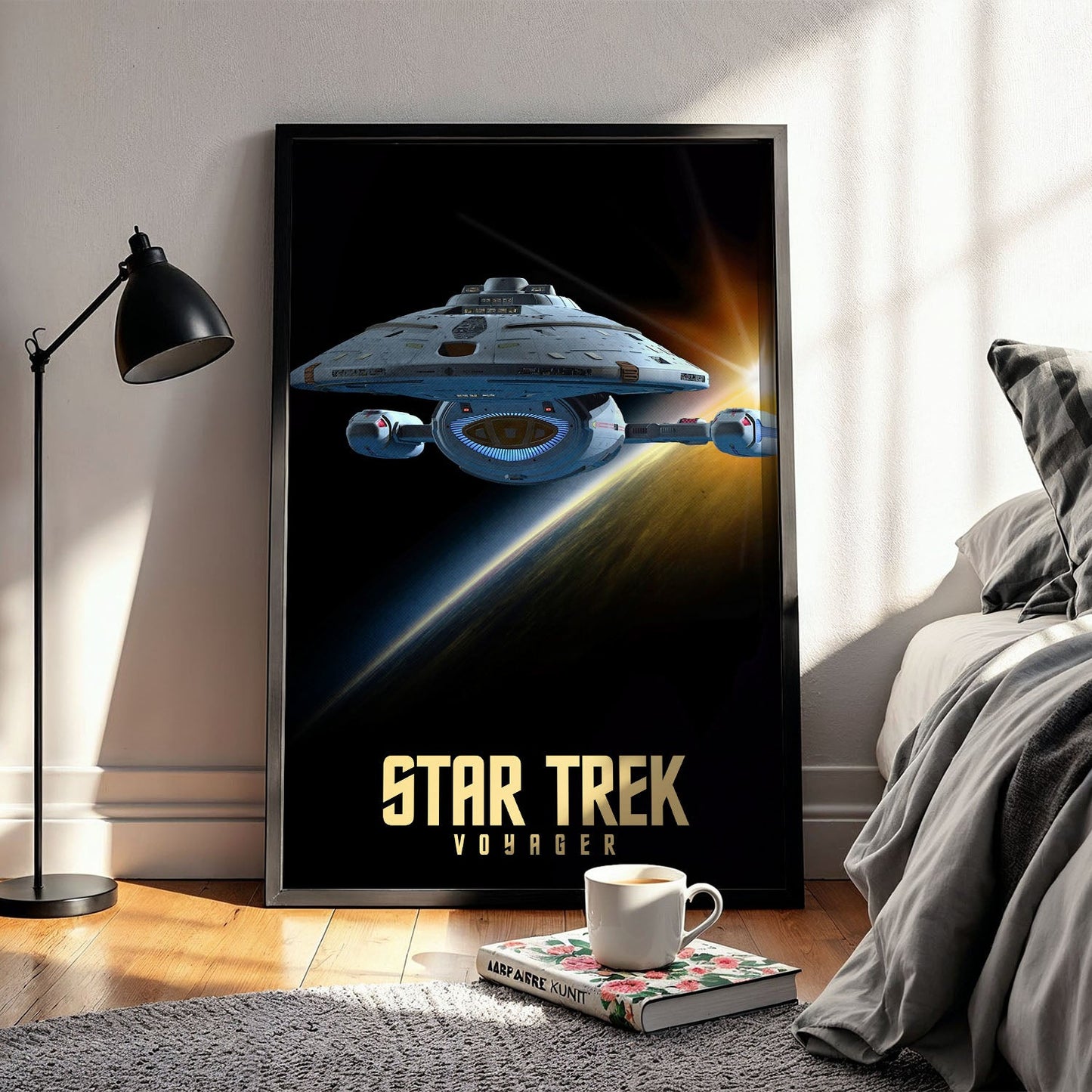 Flex Designs Poster Star Trek Voyager 5 x 7" Home Goods - TV Show 1995 TV Show Poster