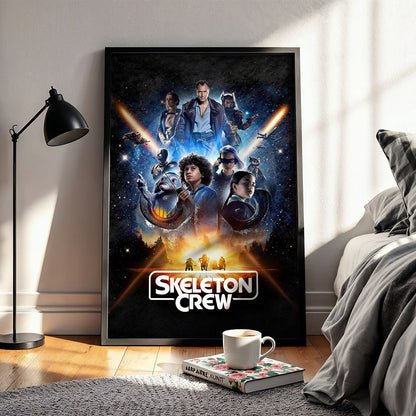 Flex Designs Poster Star Wars Skeleton Crew 5 x 7" Home Goods - TV Show 2025 TV Show Poster