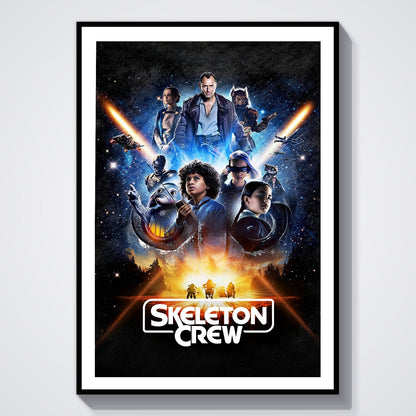 Flex Designs Poster Star Wars Skeleton Crew 8 x 10" Home Goods - TV Show 2025 TV Show Poster