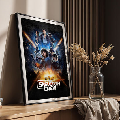 Flex Designs Poster Star Wars Skeleton Crew 8 x 10" Home Goods - TV Show 2025 TV Show Poster