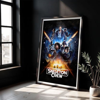 Flex Designs Poster Star Wars Skeleton Crew 8 x 10" Home Goods - TV Show 2025 TV Show Poster