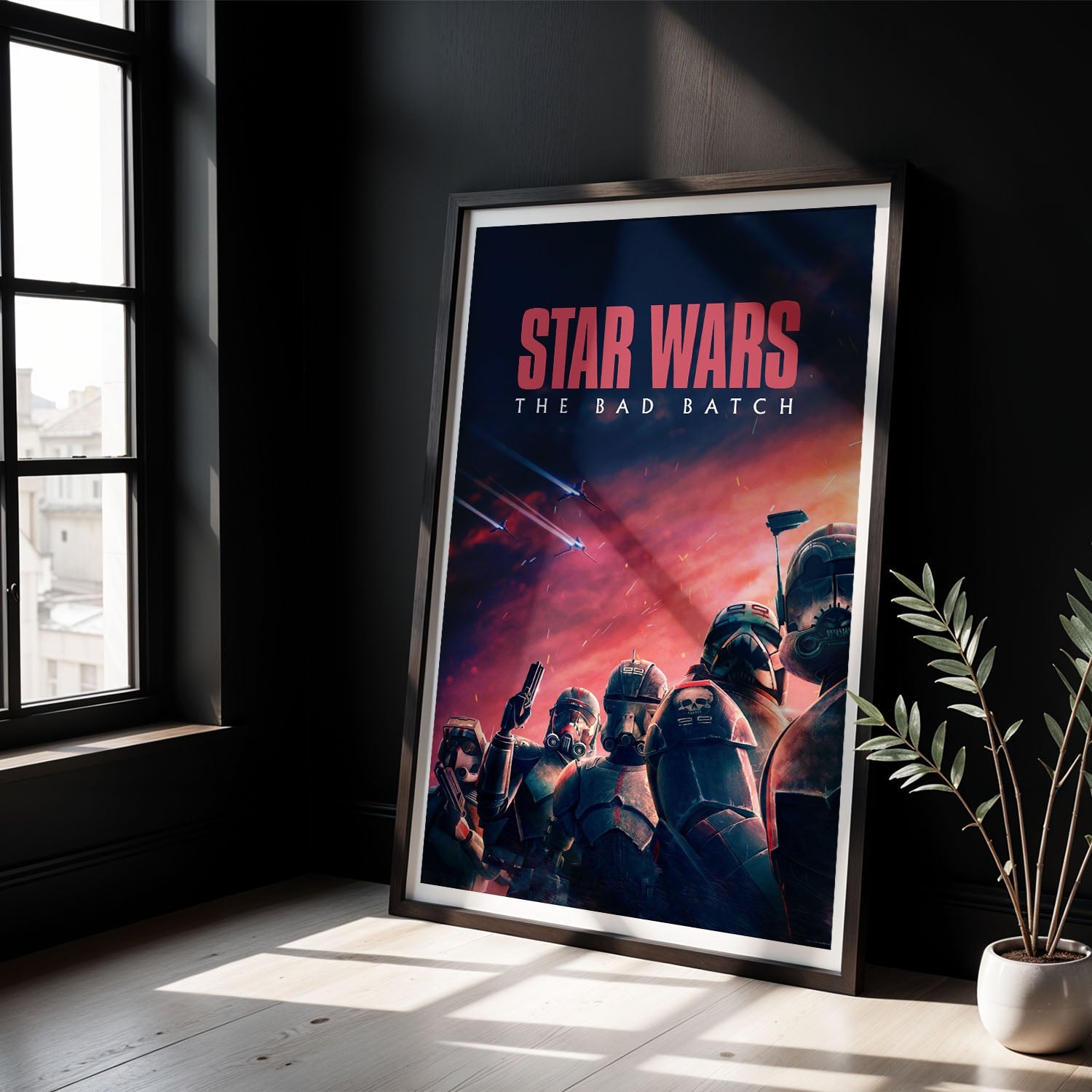 Flex Designs Poster Star Wars The Bad Batch 8 x 10" Home Goods - TV Show 2021 TV Show Poster