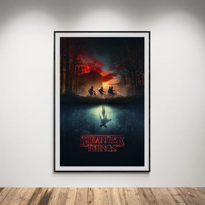 Flex Designs Poster Stranger Things Key Visual 5 x 7" Home Goods - TV Show 2016 TV Show Poster