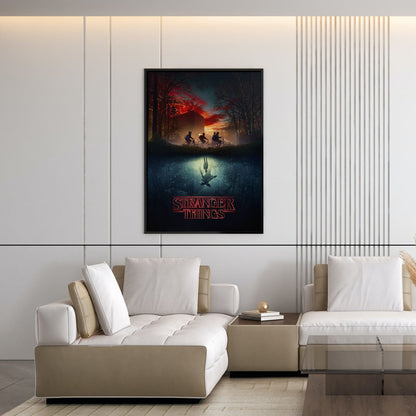 Flex Designs Poster Stranger Things Key Visual 5 x 7" Home Goods - TV Show 2016 TV Show Poster