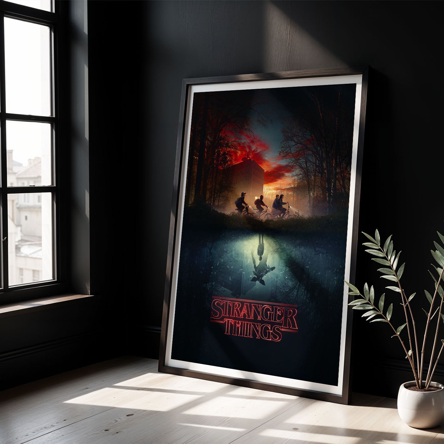 Flex Designs Poster Stranger Things Key Visual 8 x 10" Home Goods - TV Show 2016 TV Show Poster