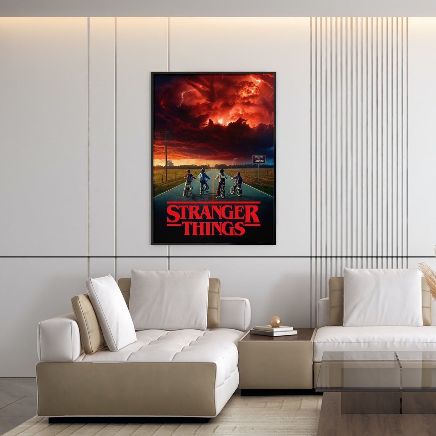 Flex Designs Poster Stranger Things Theatrical 5 x 7" Home Goods - TV Show 2016 TV Show Poster