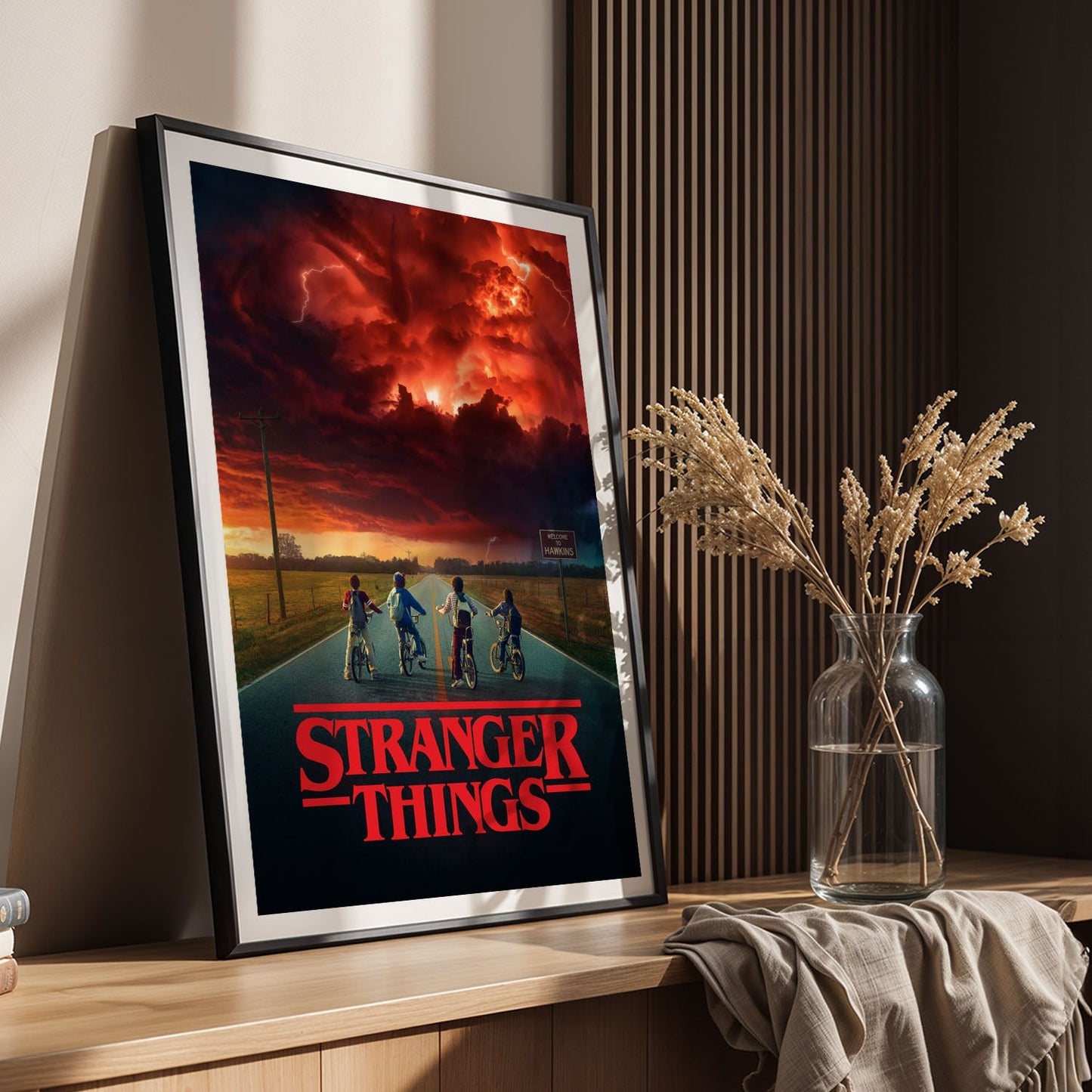 Flex Designs Poster Stranger Things Theatrical 8 x 10" Home Goods - TV Show 2016 TV Show Poster