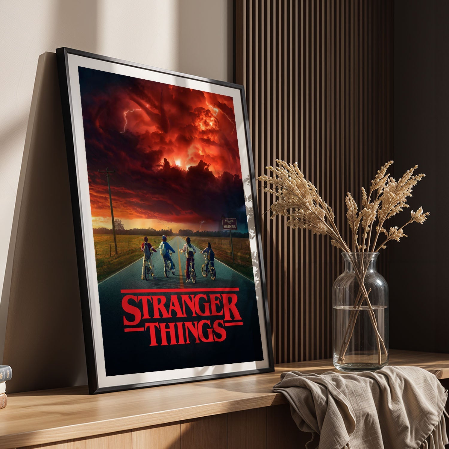 Flex Designs Poster Stranger Things Theatrical 8 x 10" Home Goods - TV Show 2016 TV Show Poster