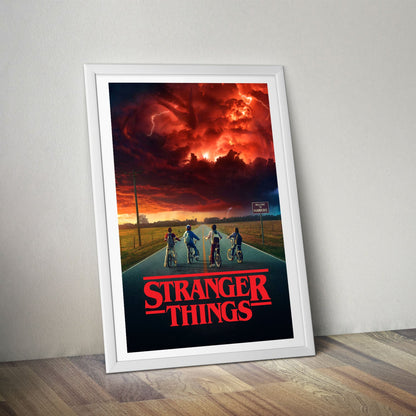 Flex Designs Poster Stranger Things Theatrical 8 x 10" Home Goods - TV Show 2016 TV Show Poster
