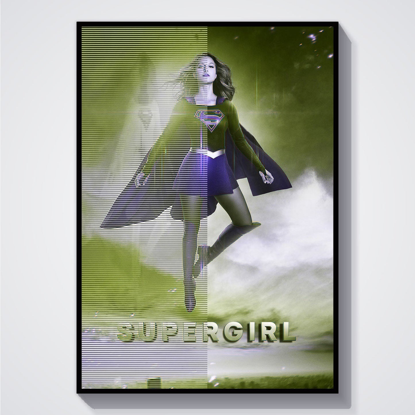 Flex Designs Poster Supergirl 5 x 7" Home Goods - TV Show 2015 TV Show Poster