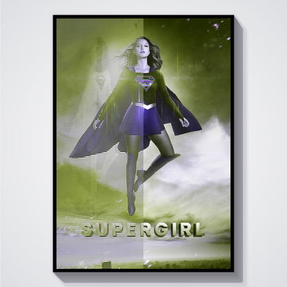 Flex Designs Poster Supergirl 5 x 7" Home Goods - TV Show 2015 TV Show Poster