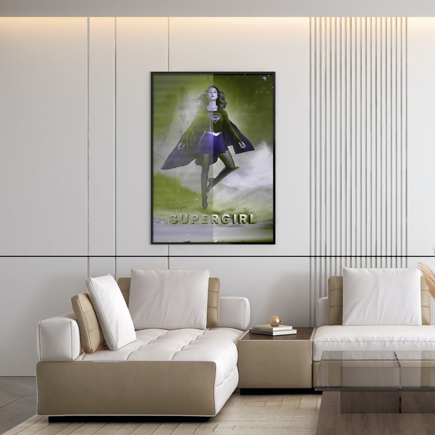 Flex Designs Poster Supergirl 5 x 7" Home Goods - TV Show 2015 TV Show Poster
