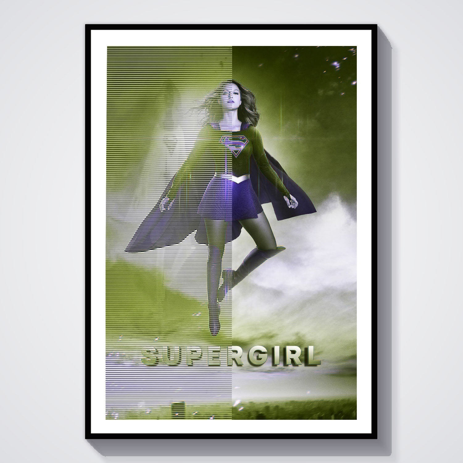 Flex Designs Poster Supergirl 8 x 10" Home Goods - TV Show 2015 TV Show Poster