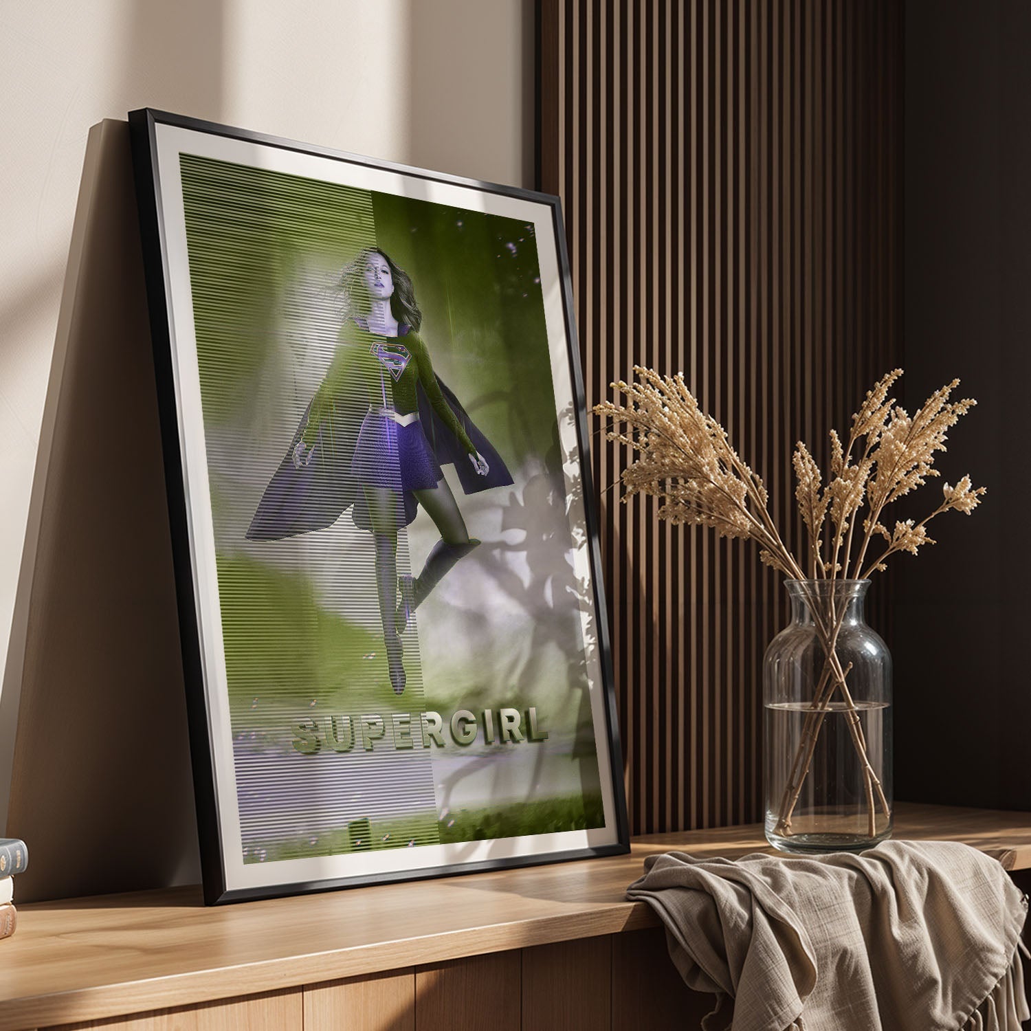 Flex Designs Poster Supergirl 8 x 10" Home Goods - TV Show 2015 TV Show Poster