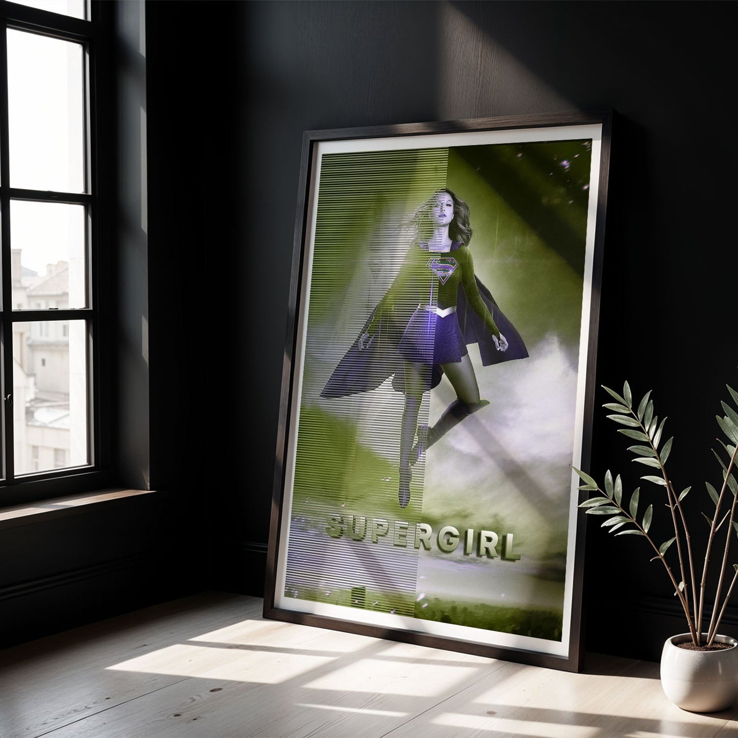 Flex Designs Poster Supergirl 8 x 10" Home Goods - TV Show 2015 TV Show Poster