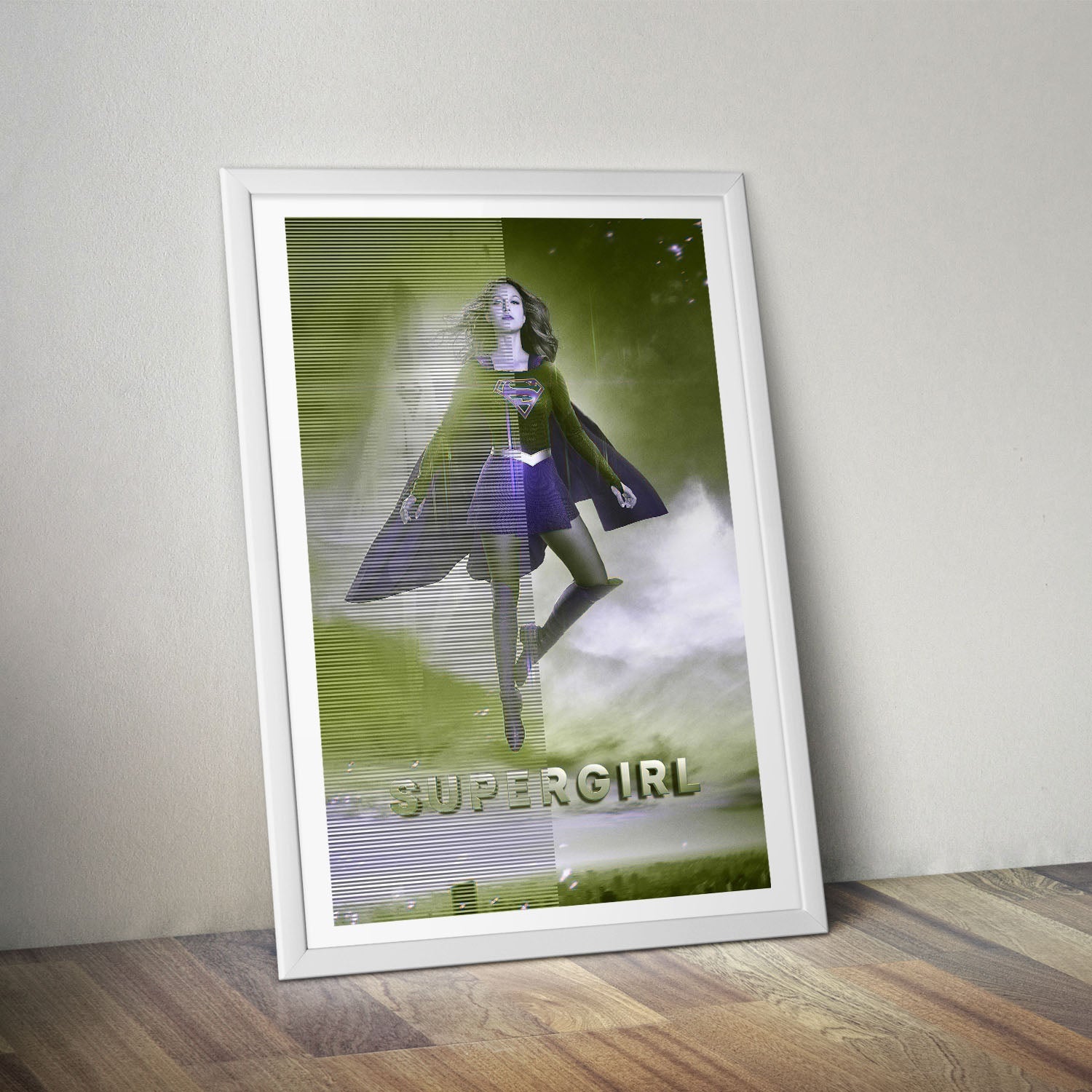 Flex Designs Poster Supergirl 8 x 10" Home Goods - TV Show 2015 TV Show Poster