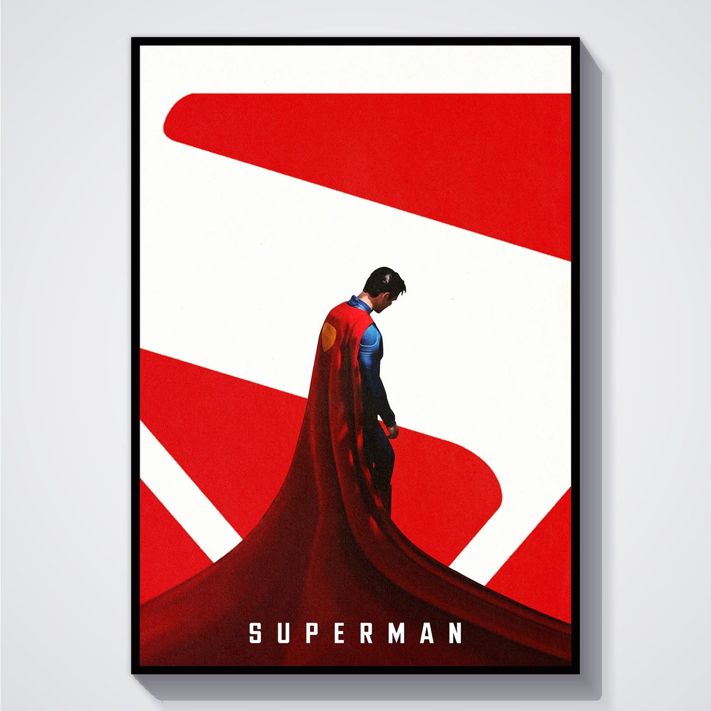 Flex Designs Poster Superman Cape Cartoon 5 x 7" Home Goods - TV Show 2025 TV Show Poster