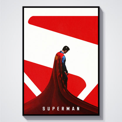Flex Designs Poster Superman Cape Cartoon 5 x 7" Home Goods - TV Show 2025 TV Show Poster