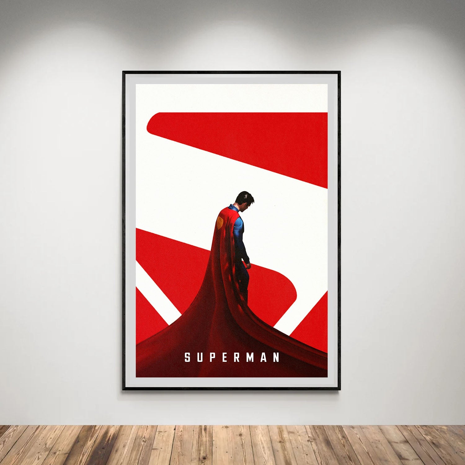 Flex Designs Poster Superman Cape Cartoon 5 x 7" Home Goods - TV Show 2025 TV Show Poster