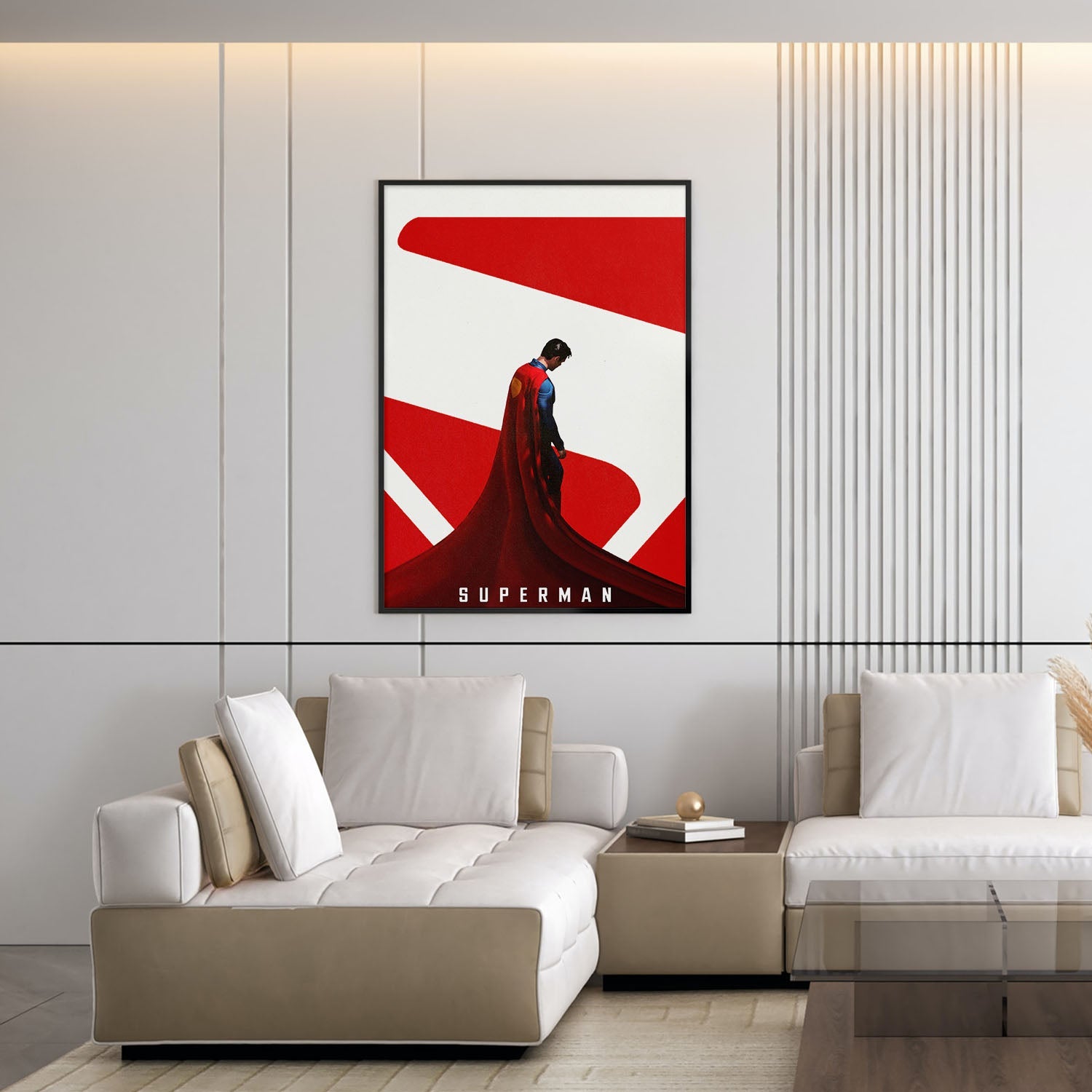 Flex Designs Poster Superman Cape Cartoon 5 x 7" Home Goods - TV Show 2025 TV Show Poster