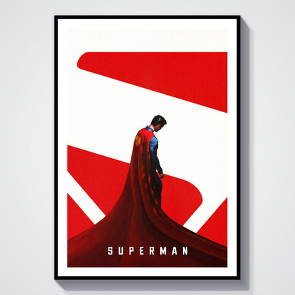 Flex Designs Poster Superman Cape Cartoon 8 x 10" Home Goods - TV Show 2025 TV Show Poster