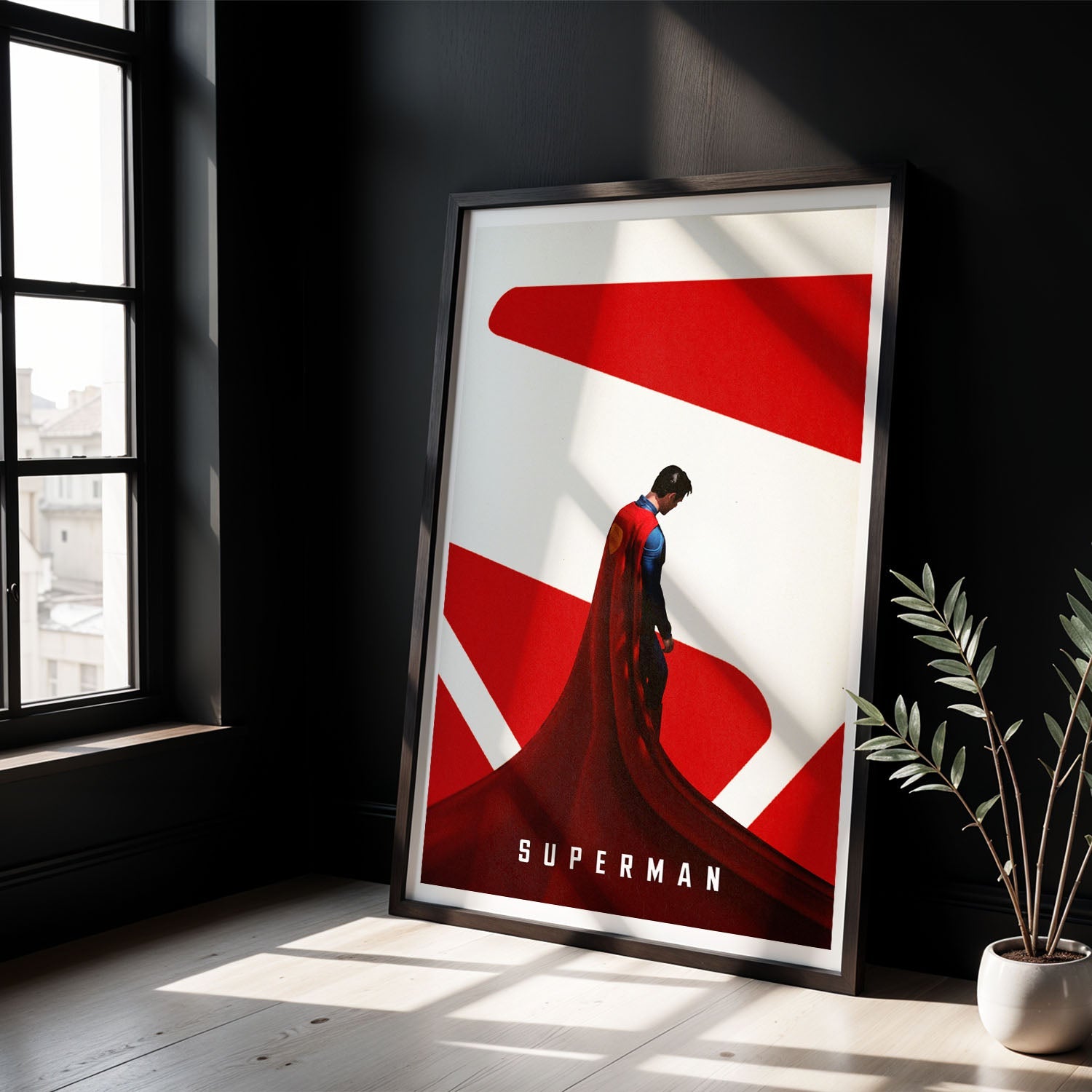 Flex Designs Poster Superman Cape Cartoon 8 x 10" Home Goods - TV Show 2025 TV Show Poster