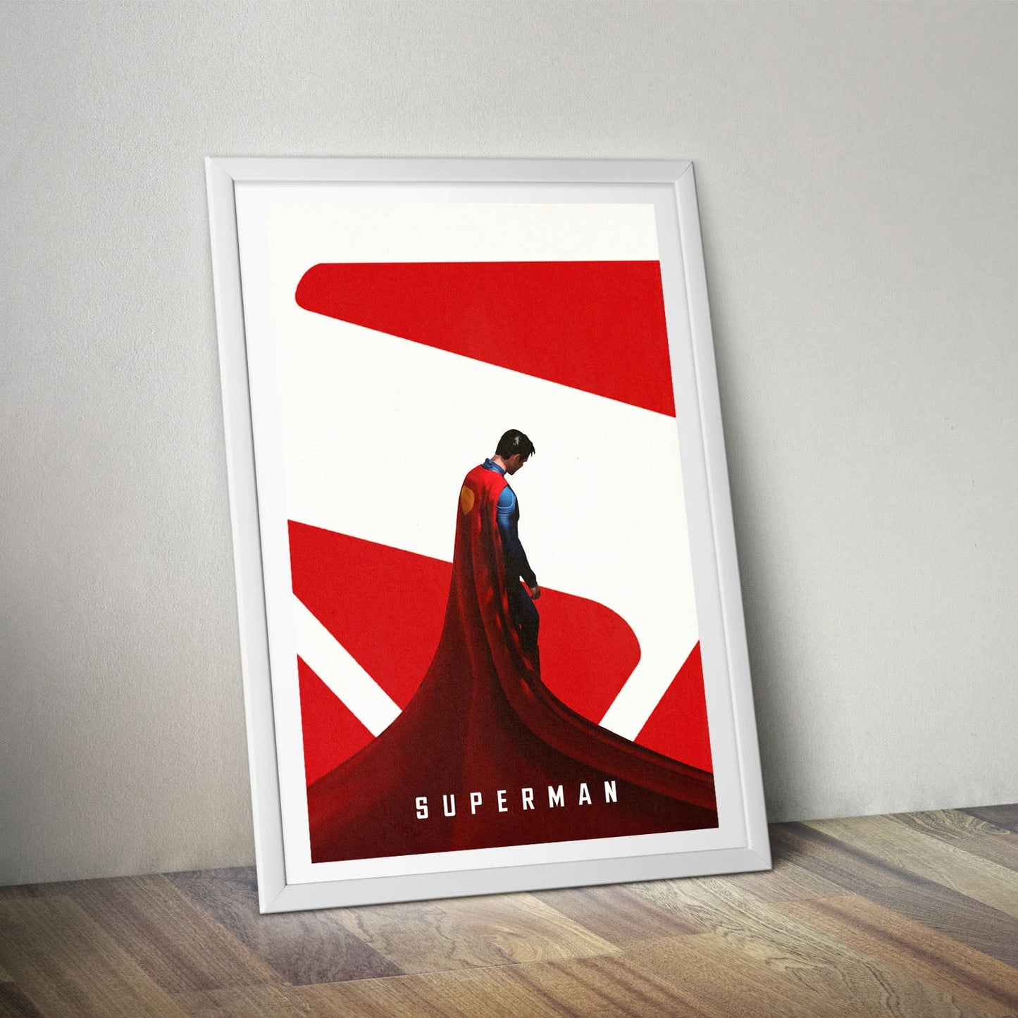 Flex Designs Poster Superman Cape Cartoon 8 x 10" Home Goods - TV Show 2025 TV Show Poster