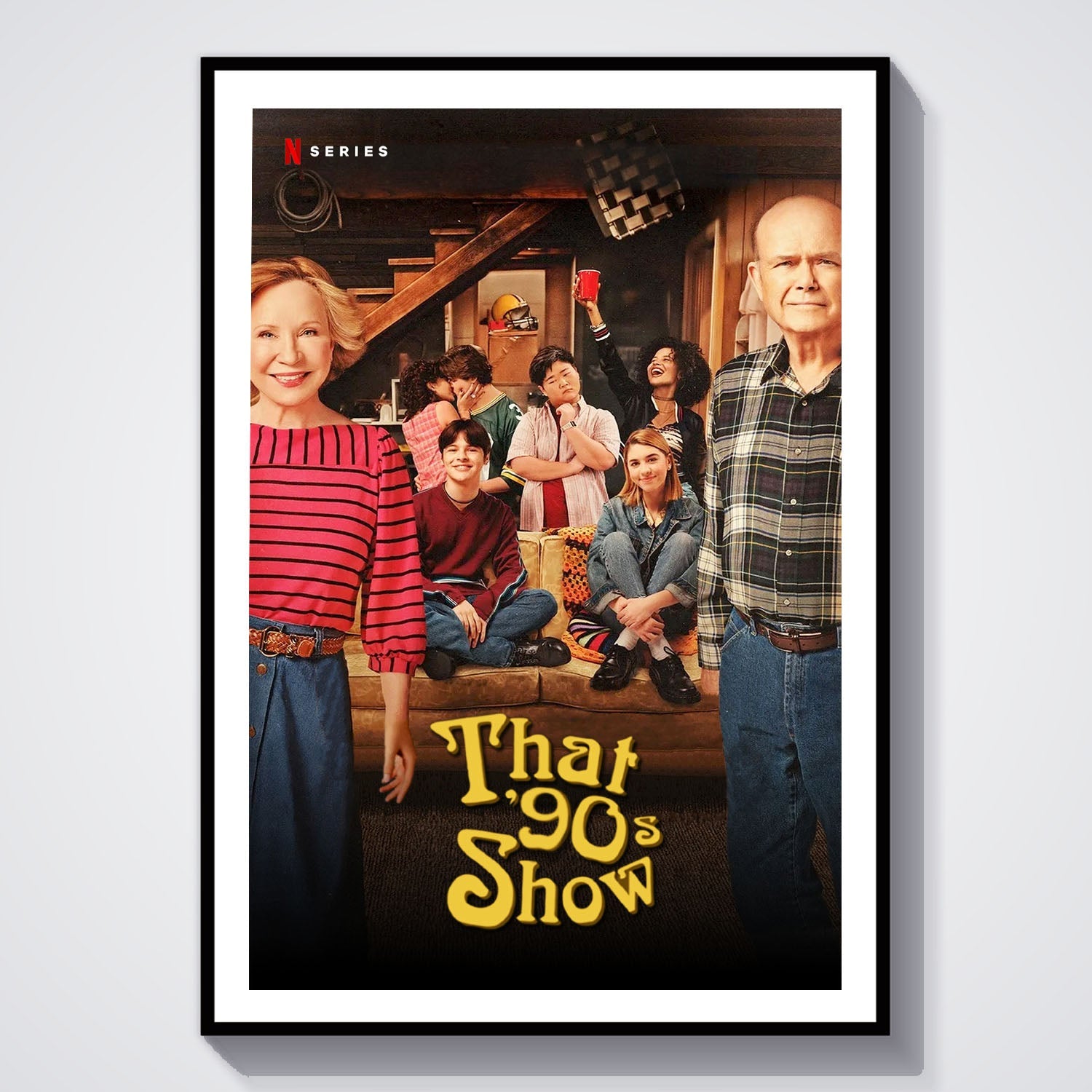Flex Designs Poster That 90s Show 8 x 10" Home Goods - TV Show 2023 TV Show Poster