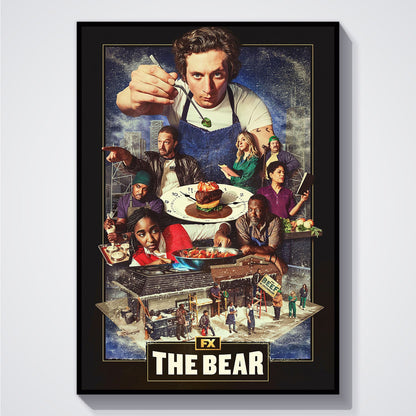Flex Designs Poster The Bear Key Art 5 x 7" Home Goods - TV Show 2022 TV Show Poster