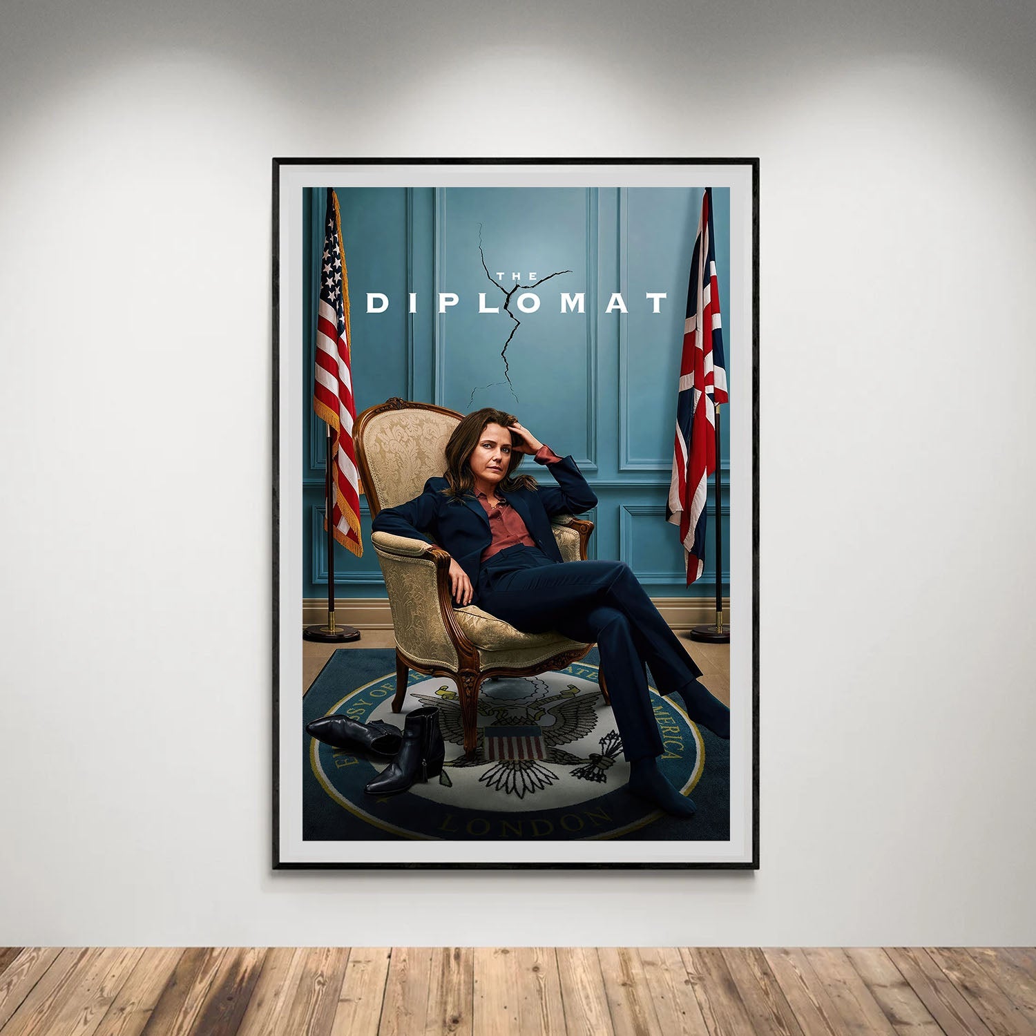 Flex Designs Poster The Diplomat 5 x 7" Home Goods - TV Show 2023 TV Show Poster