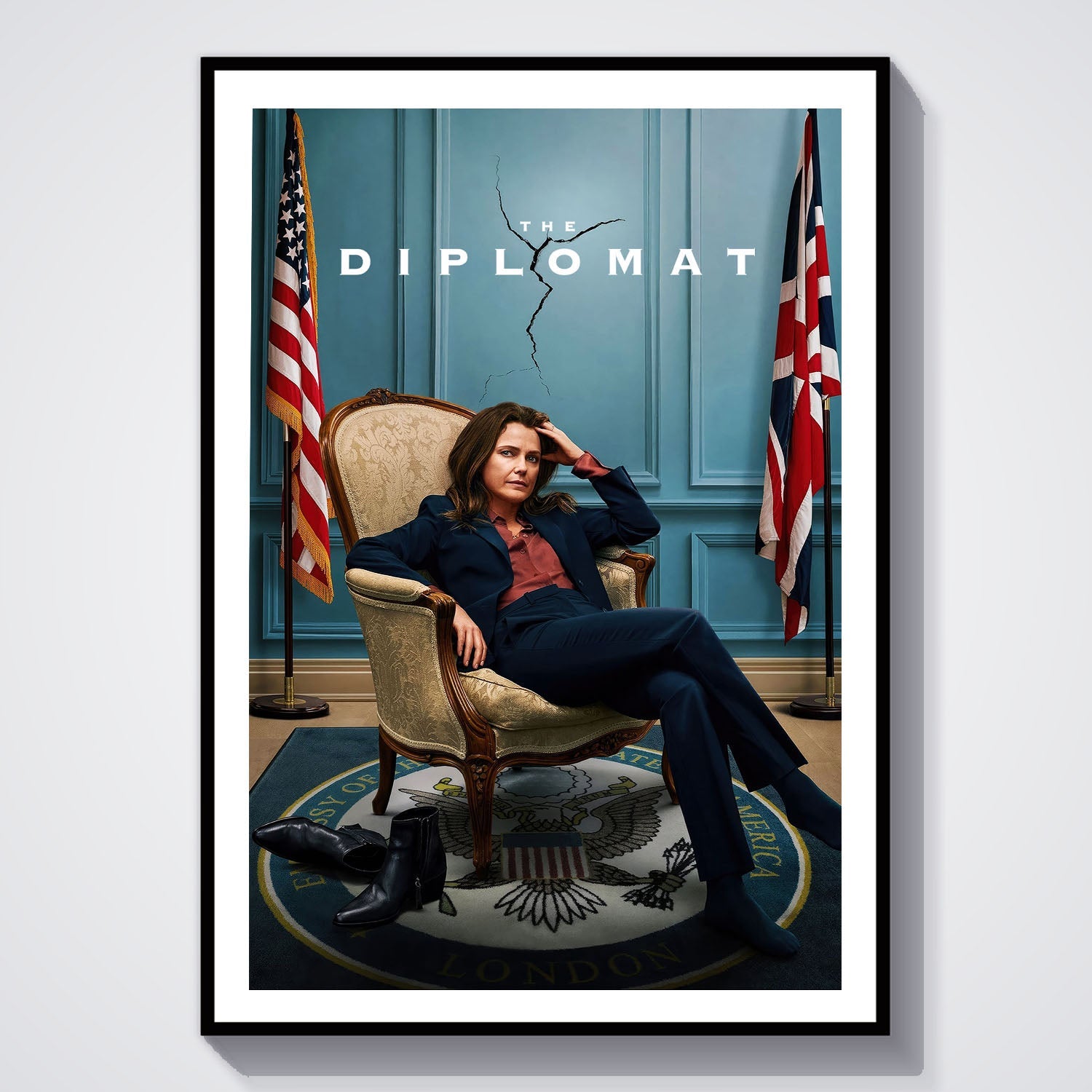 Flex Designs Poster The Diplomat 8 x 10" Home Goods - TV Show 2023 TV Show Poster