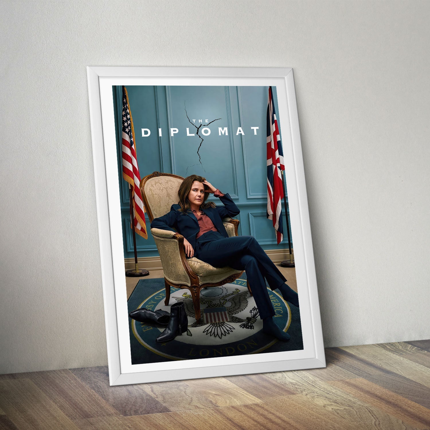 Flex Designs Poster The Diplomat 8 x 10" Home Goods - TV Show 2023 TV Show Poster
