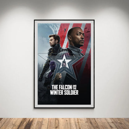 Flex Designs Poster The Falcon and the Winter Soldier Alternate 5 x 7" Home Goods - TV Show 2021 TV Show Poster
