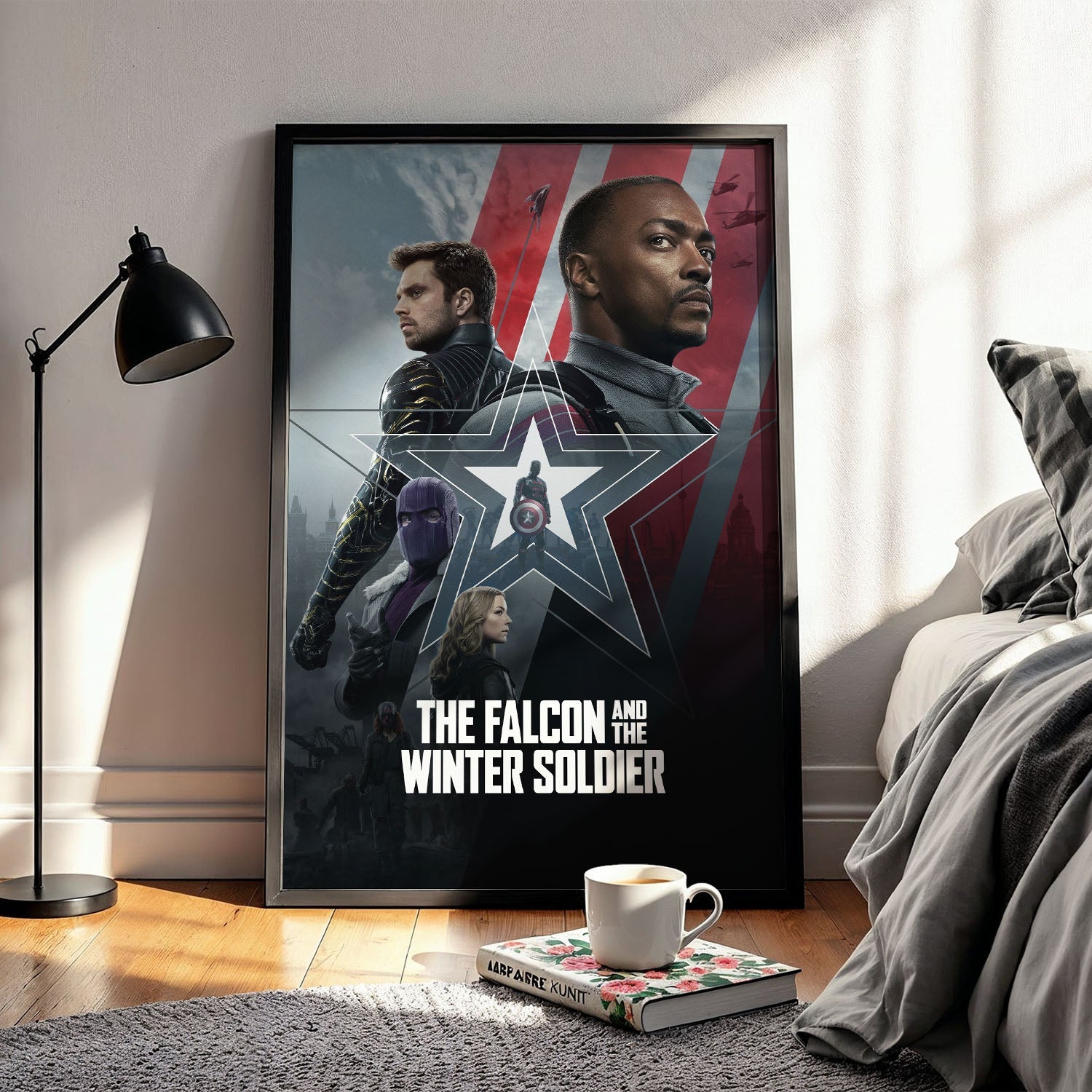 Flex Designs Poster The Falcon and the Winter Soldier Alternate 5 x 7" Home Goods - TV Show 2021 TV Show Poster