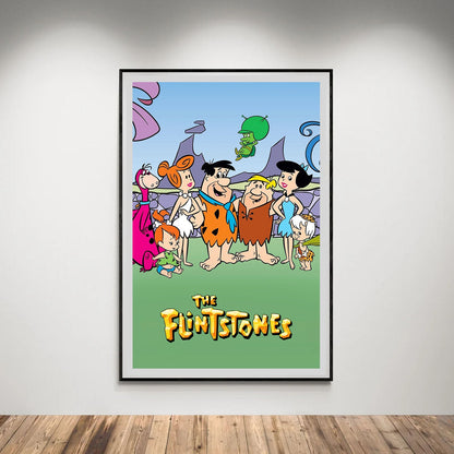 Flex Designs Poster The Flintstones 5 x 7" Home Goods - TV Show 1960 TV Show Poster