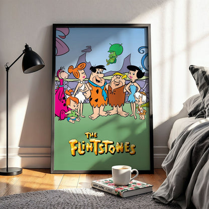 Flex Designs Poster The Flintstones 5 x 7" Home Goods - TV Show 1960 TV Show Poster