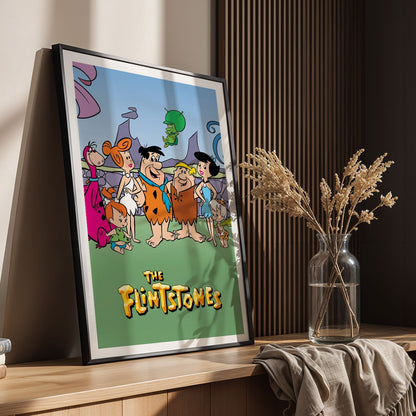 Flex Designs Poster The Flintstones 8 x 10" Home Goods - TV Show 1960 TV Show Poster