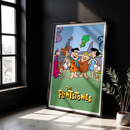 Flex Designs Poster The Flintstones 8 x 10" Home Goods - TV Show 1960 TV Show Poster