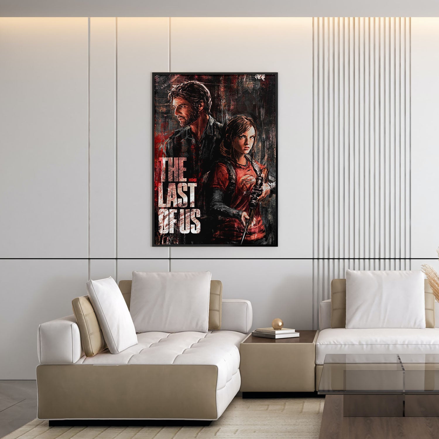 Flex Designs Poster The Last of Us Cartoon 5 x 7" Home Goods - TV Show 2023 TV Show Poster