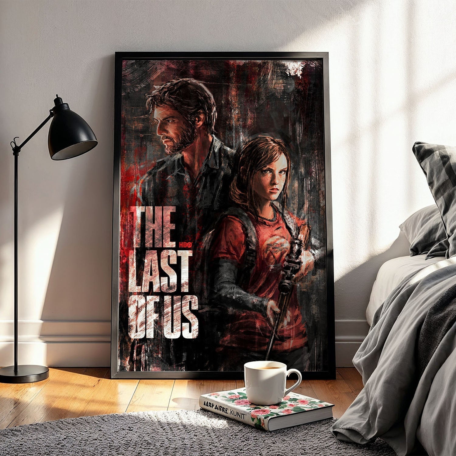 Flex Designs Poster The Last of Us Cartoon 5 x 7" Home Goods - TV Show 2023 TV Show Poster