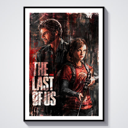 Flex Designs Poster The Last of Us Cartoon 8 x 10" Home Goods - TV Show 2023 TV Show Poster