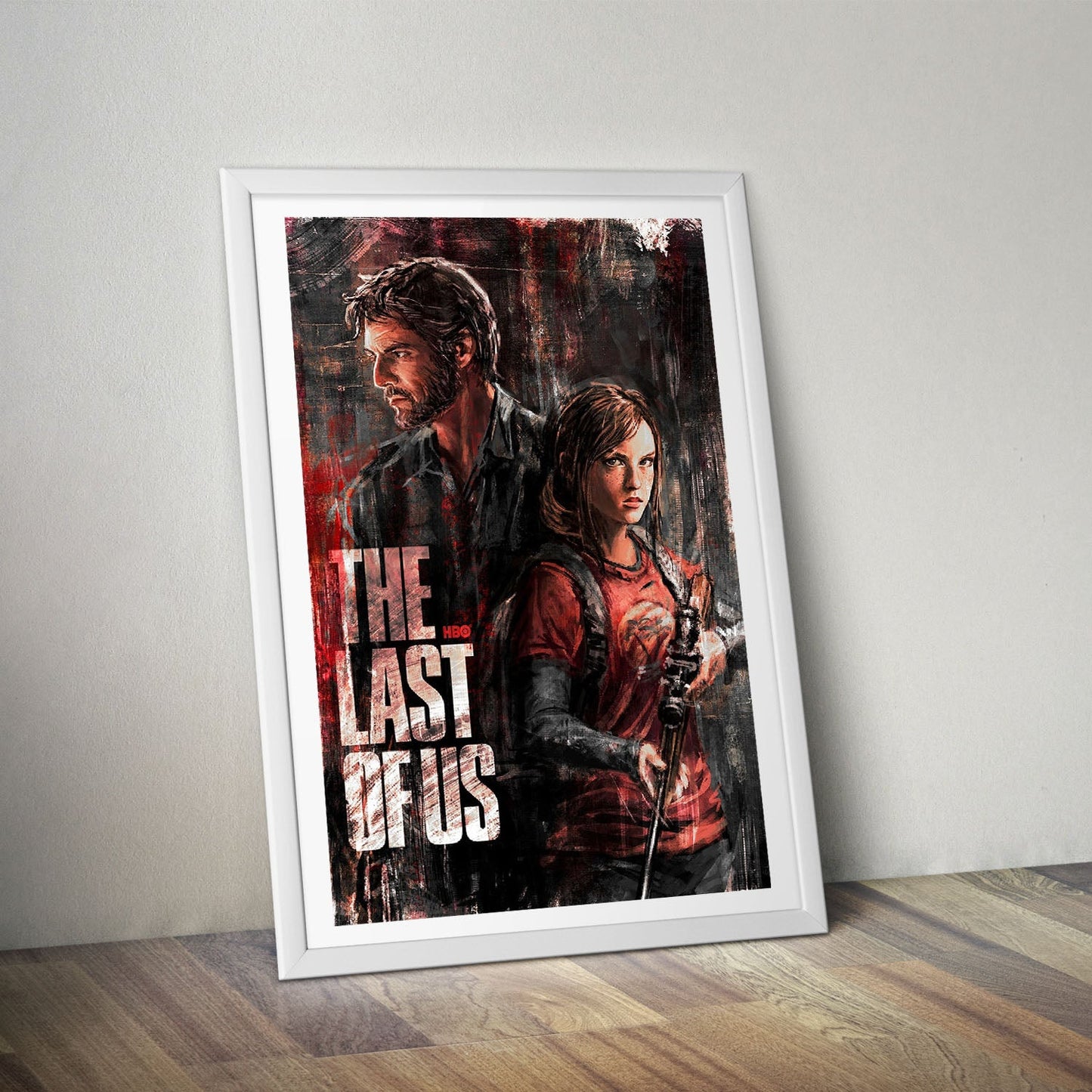 Flex Designs Poster The Last of Us Cartoon 8 x 10" Home Goods - TV Show 2023 TV Show Poster
