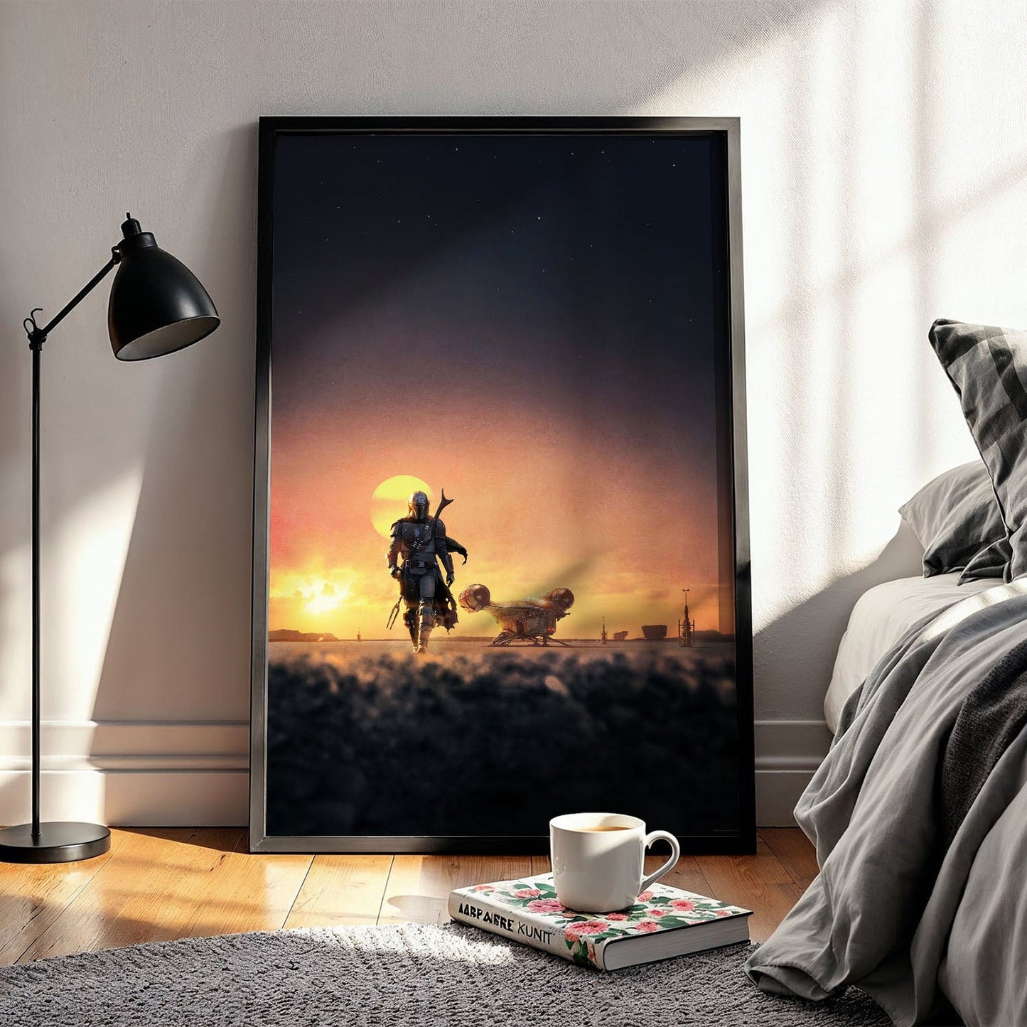 Flex Designs Poster The Mandalorian Key Art 5 x 7" Home Goods - TV Show 2019 TV Show Poster