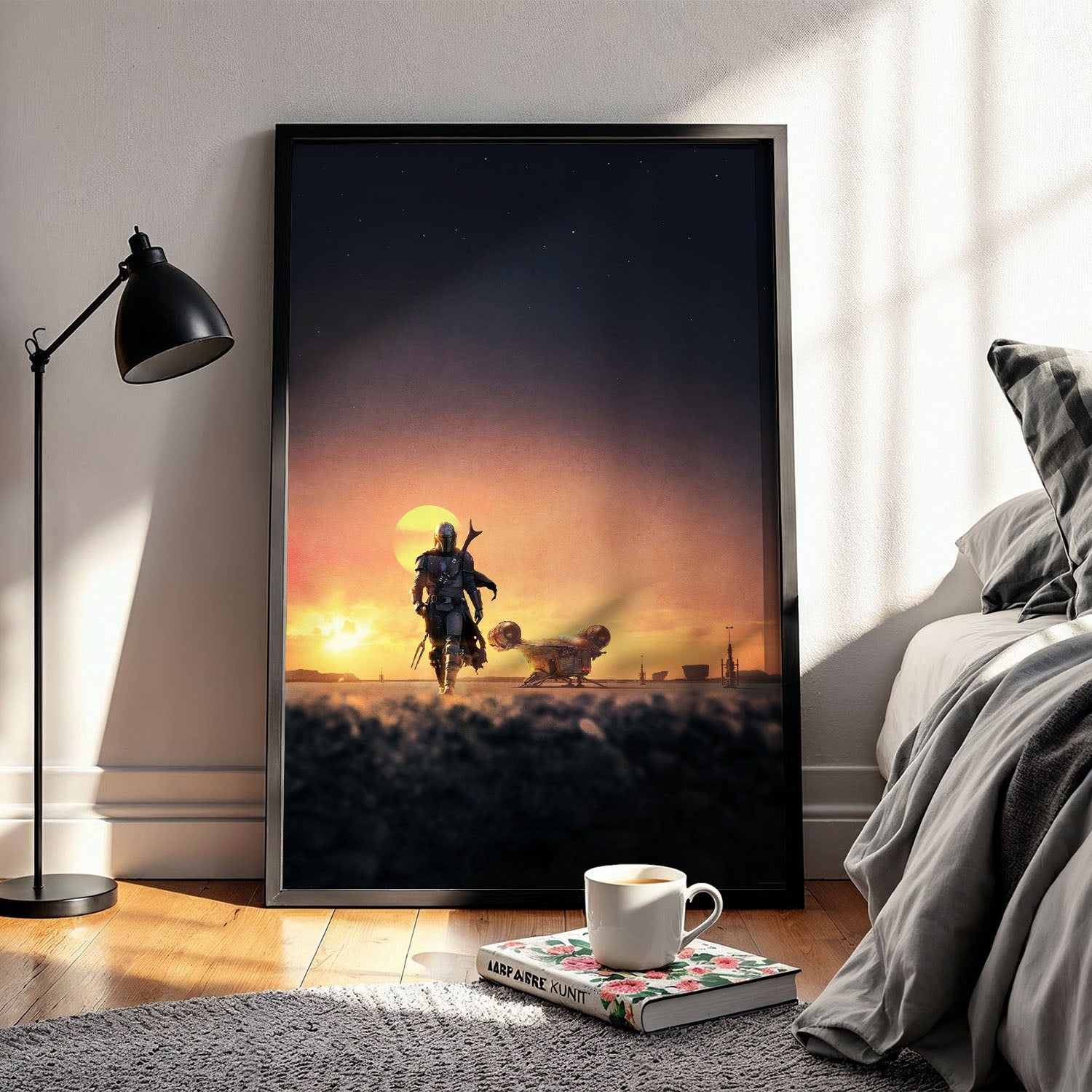 Flex Designs Poster The Mandalorian Key Art 5 x 7" Home Goods - TV Show 2019 TV Show Poster