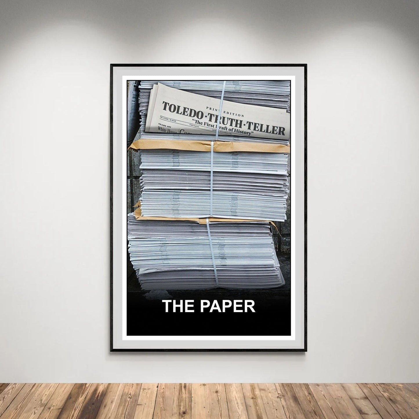 Flex Designs Poster The Paper Key Visual 5 x 7" Home Goods - Movie 2025 Movie Poster